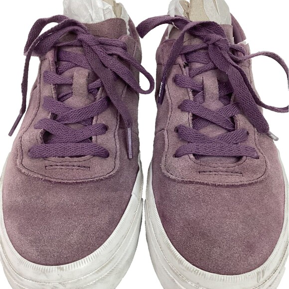 Converse One Star CC Pro Ox Lakers-Womens 7.5-Leather Purple Skate Shoe- 161526C - Picture 5 of 10